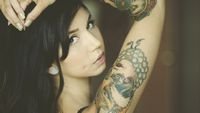 pic for Tattooed Girl 